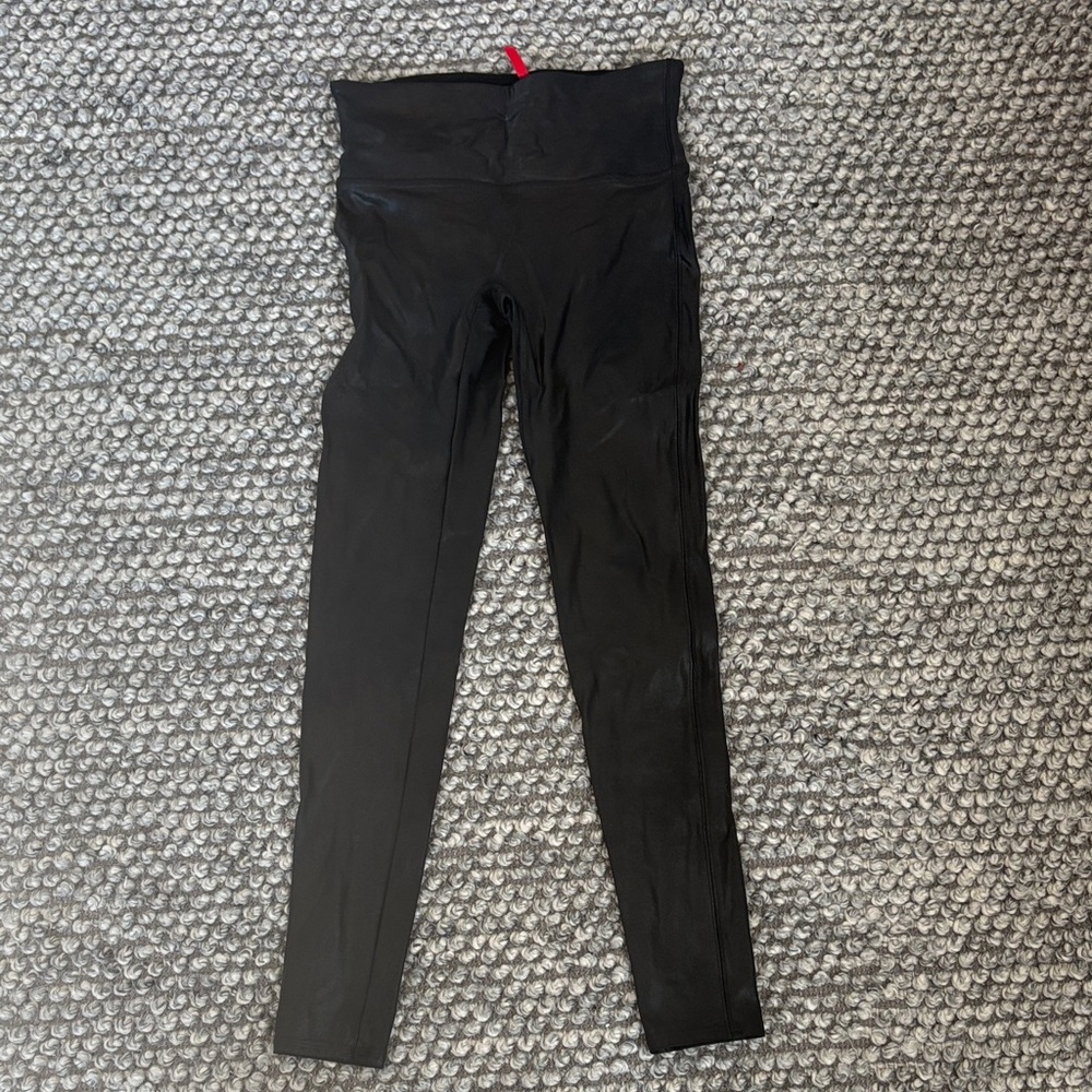 SPANX Black High-Waisted Leggings